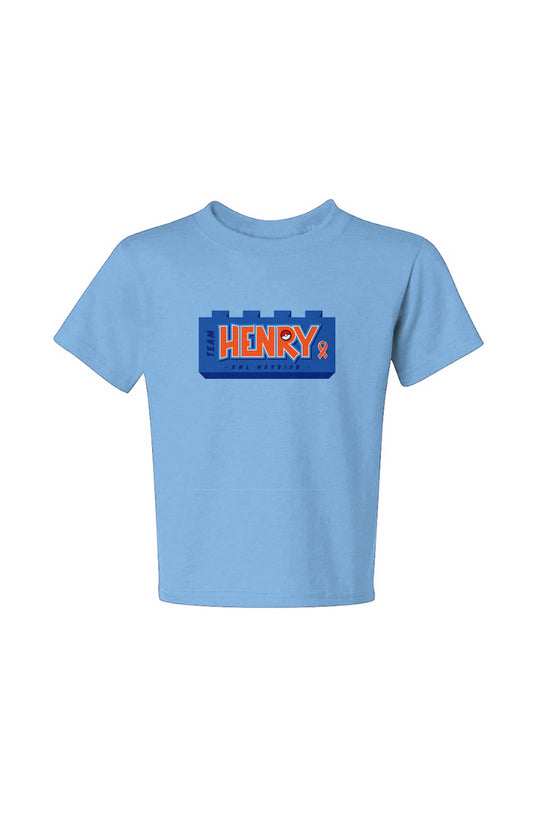 TEAM HENRY YOUTH TEE - BLUE